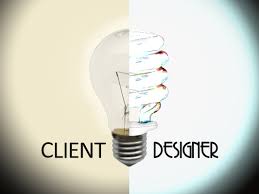 A good relationship between client and designer.